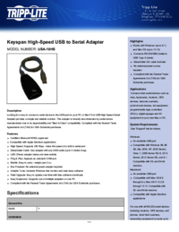 Sony KDL-32U3000 User Manual